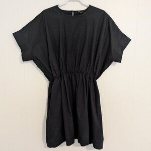 Banana Republic Poplin Mini Dress XL Black - NWT